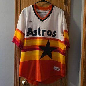 Nike Men's White Houston Astros Home Cooperstown Collection Team Jersey Size XL